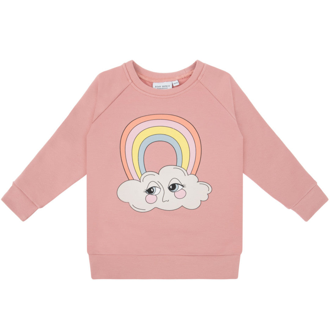 Dear Sophie - Rainbow Pink Sweatshirt