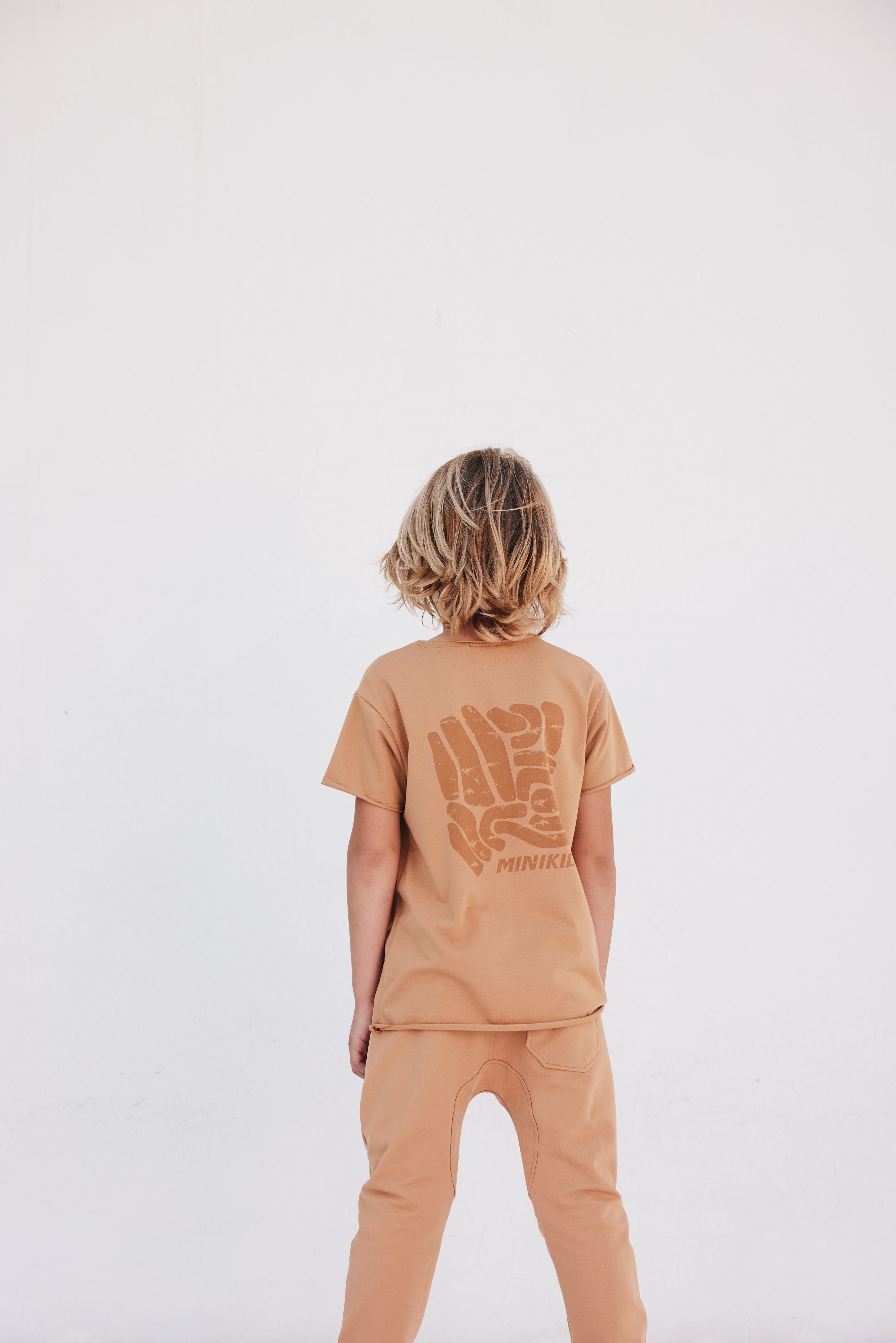Minikid - Imprint Camel T-shirt