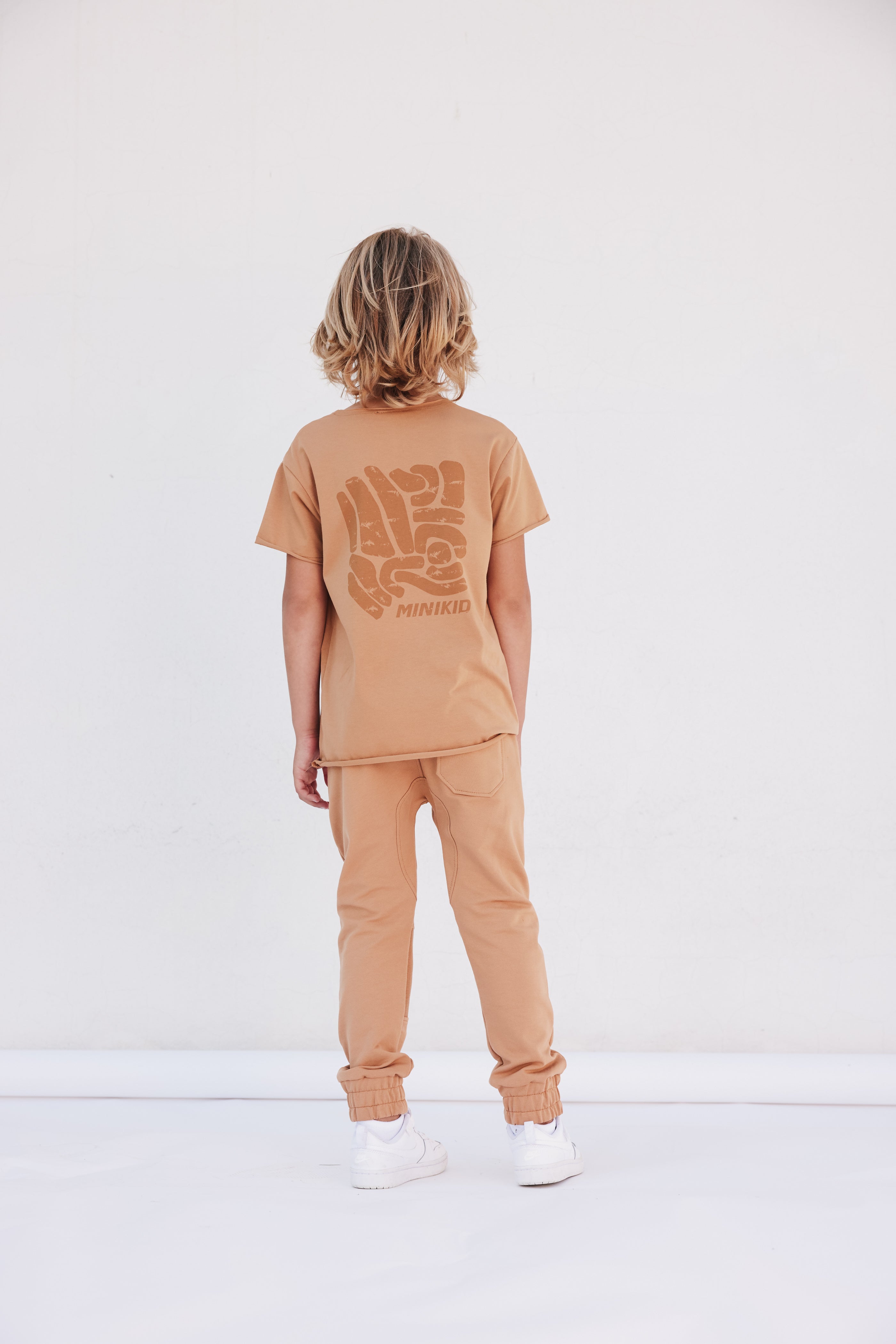 Minikid - Imprint Camel T-shirt